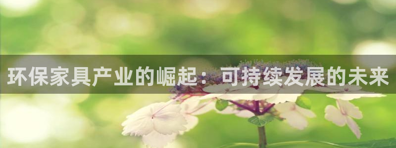 杏耀平台黑款：环保家具产业的崛起：可持续发展的未来