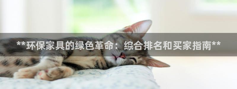 杏耀平台得专用通道：**环保家具的绿色革命：综合排名和买家指
