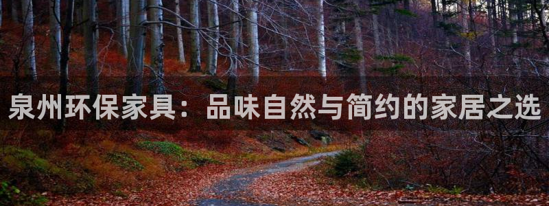 杏耀官网app：泉州环保家具：品味自然与简约的家居之选